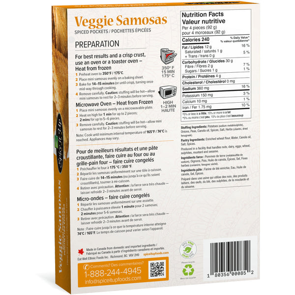 Veggie Samosas