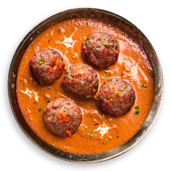 Meatless Meatballs - Butter Chicken Style