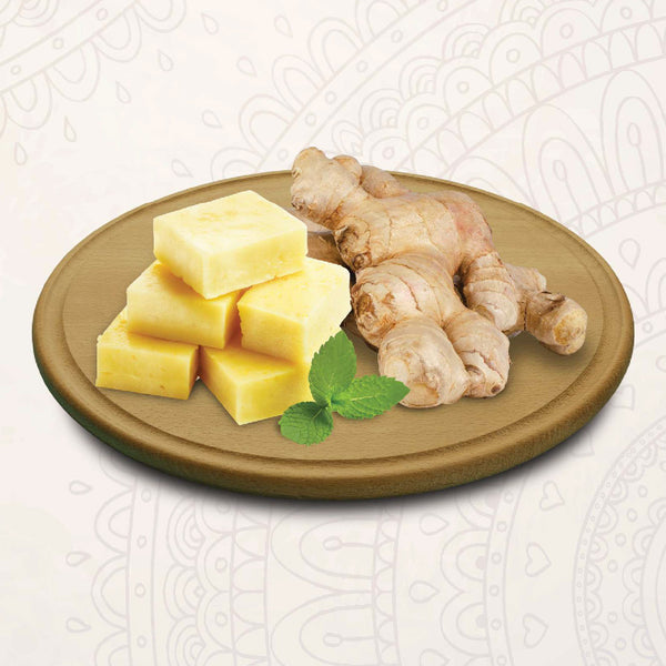 Organic Crushed Ginger Cubes
