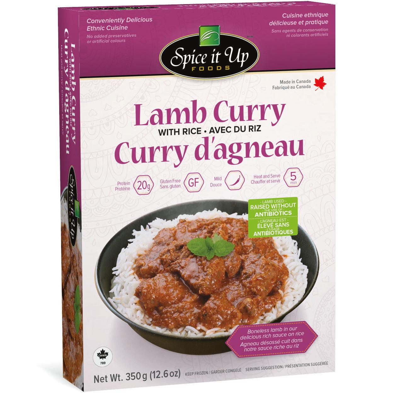 Lamb Curry with Rice