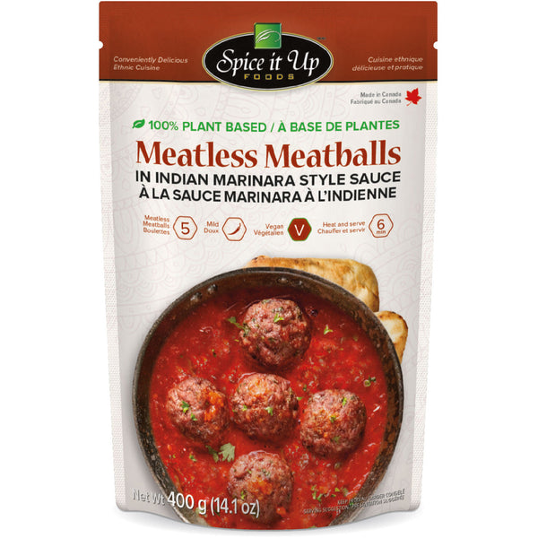 Meatless Meatballs - Marinara Style